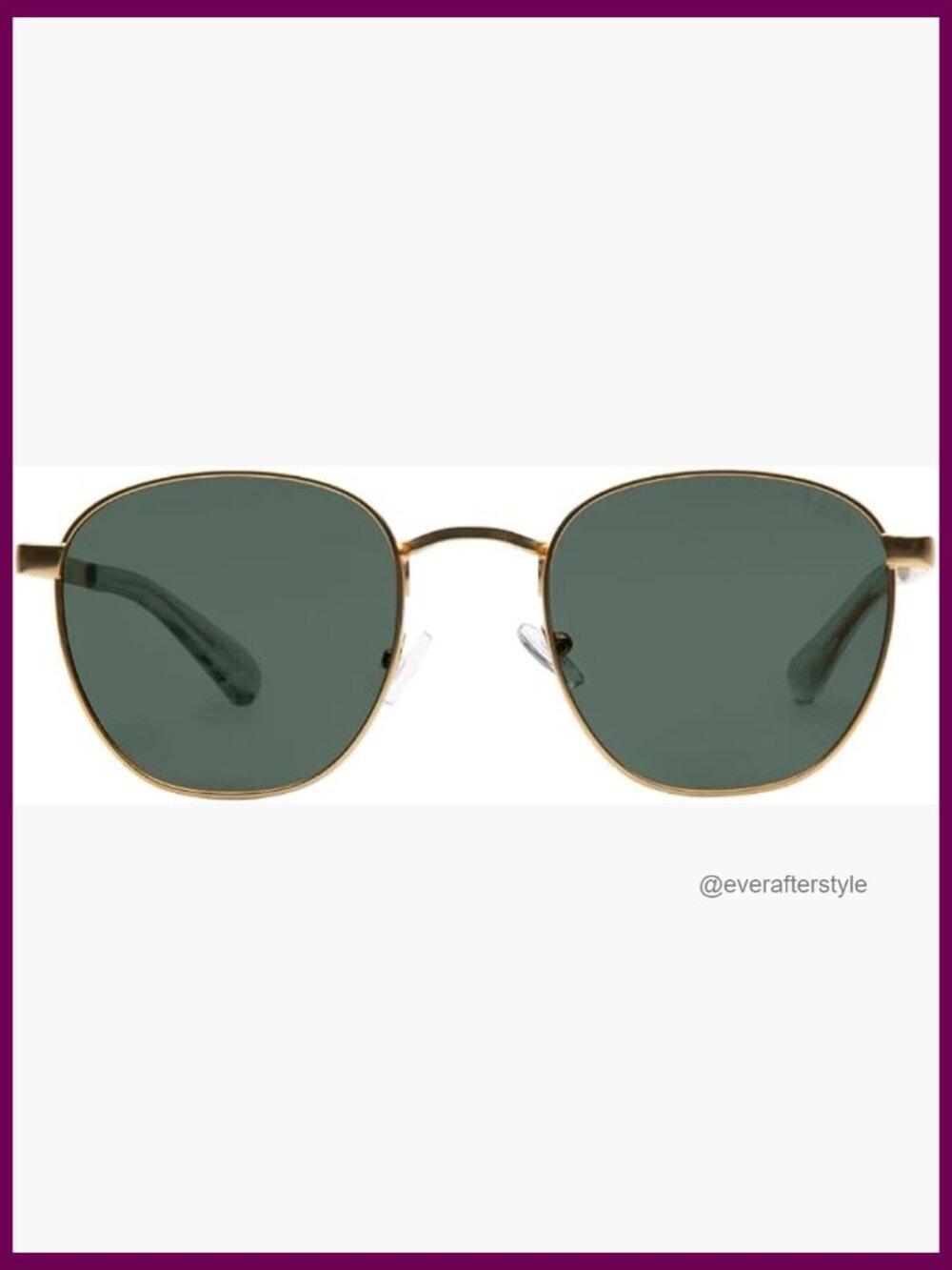 Round Wrap Sunglasses with Polarized UV Protection Lenses